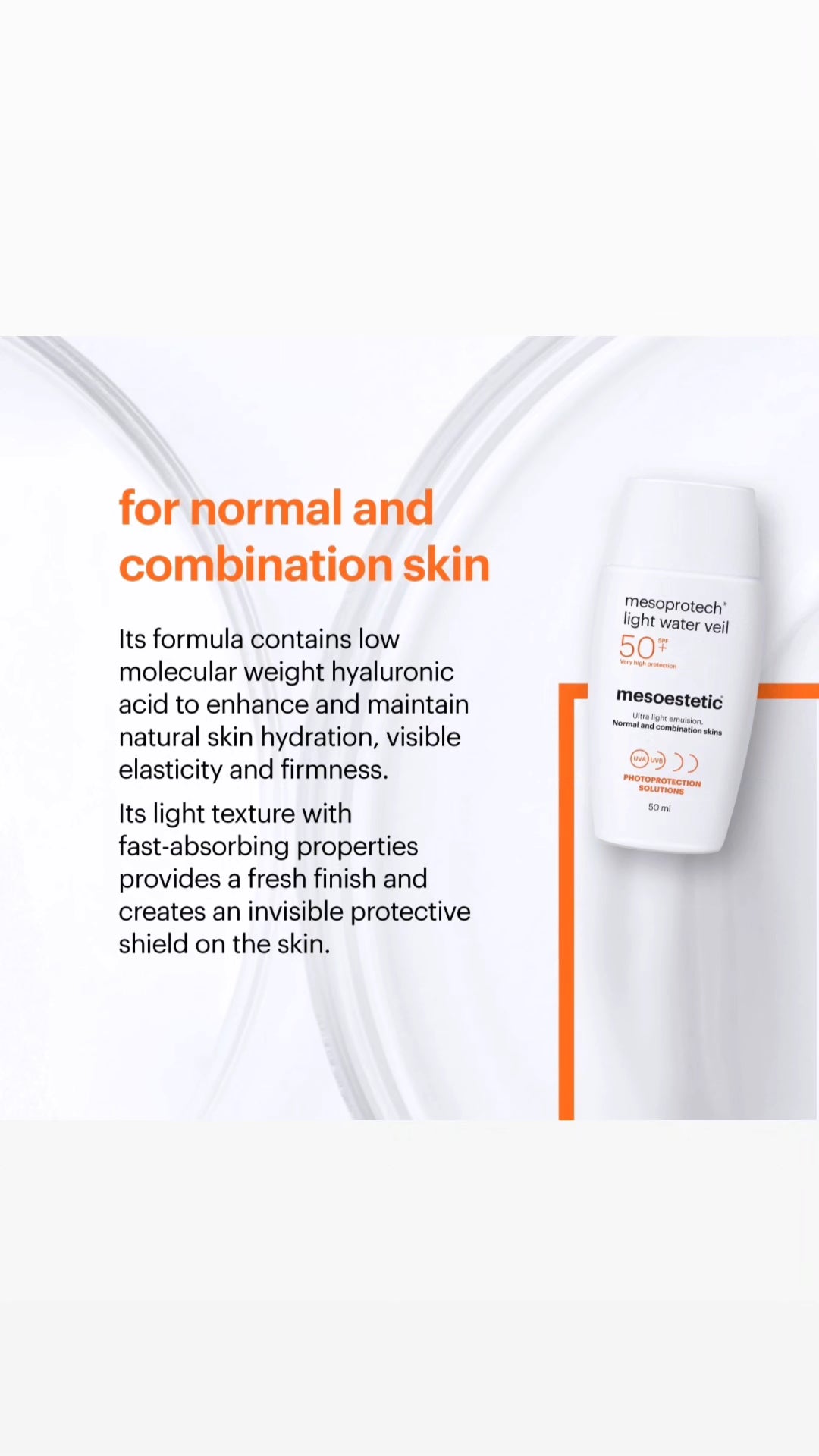 Mesoestetic Light Water Veil SPF50+